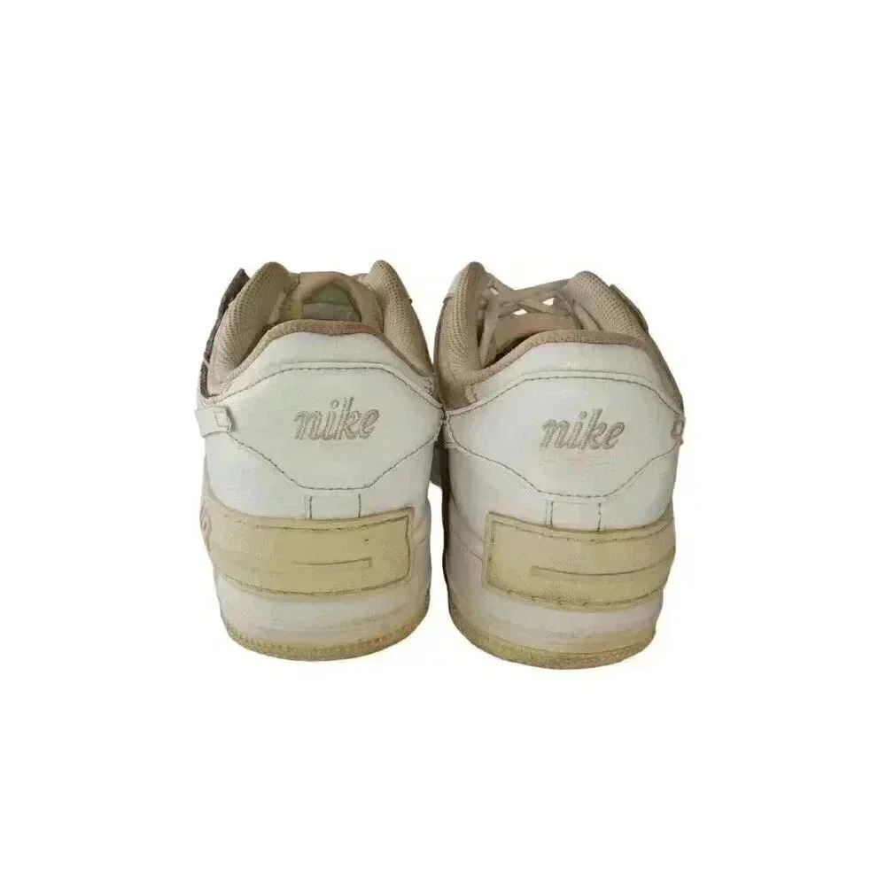 Nike AF1 Air Force 1 Low Women Sz 9.5 Triple White Athletic Comfort Sneaker - Picture 6 of 12
